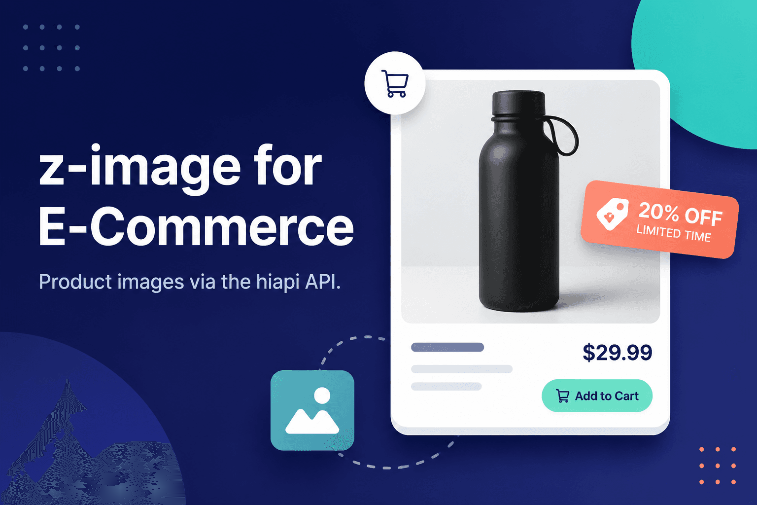 Using z-image for E-Commerce Product Images via the hiapi API